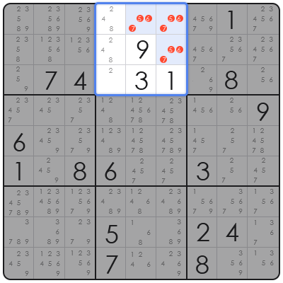 sudoku easy 4x4